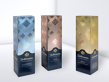 Karl Knauer creates high-quality gift packaging for Geldermann 