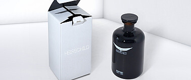 Heerschild gin packaging