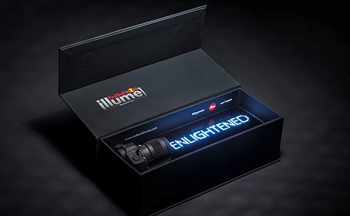 Promotional packaging Red Bull Illume